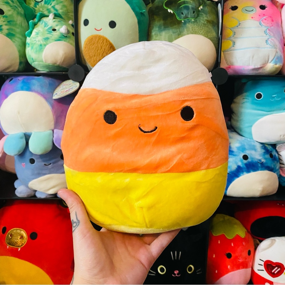 Squishmallows Cannon the Candy Corn Halloween 8"